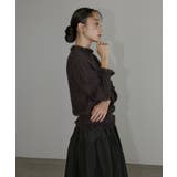ウールモヘアブレンドフリルプルオーバー | RUIRUE BOUTIQUE | 詳細画像17
