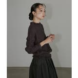 ウールモヘアブレンドフリルプルオーバー | RUIRUE BOUTIQUE | 詳細画像19