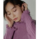 ウールモヘアブレンドフリルプルオーバー | RUIRUE BOUTIQUE | 詳細画像3