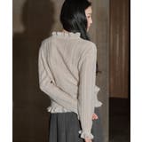 ウールモヘアブレンドフリルプルオーバー | RUIRUE BOUTIQUE | 詳細画像9