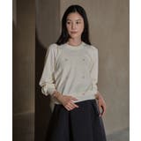 フラワーパール&刺繍デザインパフニット | RUIRUE BOUTIQUE | 詳細画像20