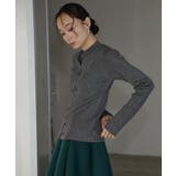 ボタンデザインカーデレイヤードニット | RUIRUE BOUTIQUE | 詳細画像21