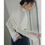 レーススリットスリーブリブニット | RUIRUE BOUTIQUE | 詳細画像17