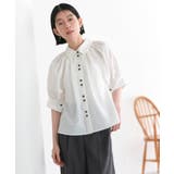 【洗える/2set】タックギャザーシャツ/綺麗シルエット・ワイドパンツ | RUIRUE BOUTIQUE | 詳細画像18