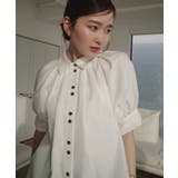 【洗える/2set】タックギャザーシャツ/綺麗シルエット・ワイドパンツ | RUIRUE BOUTIQUE | 詳細画像2