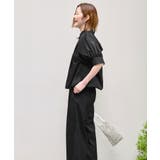 【洗える/2set】タックギャザーシャツ/綺麗シルエット・ワイドパンツ | RUIRUE BOUTIQUE | 詳細画像23