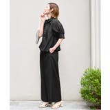 【洗える/2set】タックギャザーシャツ/綺麗シルエット・ワイドパンツ | RUIRUE BOUTIQUE | 詳細画像26