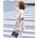 【洗える/2set】ドルマンペプラムシャツ/綺麗シルエット・テーパードパンツ | RUIRUE BOUTIQUE | 詳細画像11 