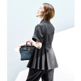 【洗える/2set】ドルマンペプラムシャツ/綺麗シルエット・テーパードパンツ | RUIRUE BOUTIQUE | 詳細画像22 