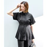 【洗える/2set】ドルマンペプラムシャツ/綺麗シルエット・テーパードパンツ | RUIRUE BOUTIQUE | 詳細画像27 