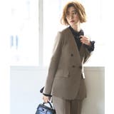 バッククロスケープダブルブレストジャケット＆ストレートパンツスーツ | RUIRUE BOUTIQUE | 詳細画像12 