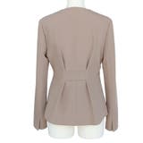 タックペプラムノーカラージャケット＆ワンタックパンツスーツ | RUIRUE BOUTIQUE | 詳細画像14 