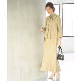 ボリュームスリーブボウタイブラウス&マーメイドスカートセットアップ | RUIRUE BOUTIQUE | 詳細画像21
