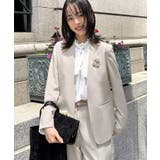 Cセット/ライトグレージュ(2WH) | 選べる4タイプ洗えるベーシックビジネススーツパンツセット | RUIRUE BOUTIQUE