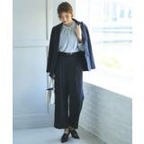 Bセット/ダークネイビー(3NE) | 選べる6タイプ洗えるスタイリッシュビジネススーツパンツセット | RUIRUE BOUTIQUE