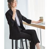 Fセット/ブラック(6BL) | 選べる6タイプ洗えるスタイリッシュビジネススーツパンツセット | RUIRUE BOUTIQUE