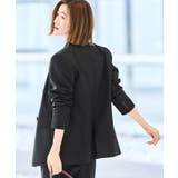 洗えるマニッシュスーツワイドパンツセット | RUIRUE BOUTIQUE | 詳細画像3