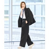 洗えるマニッシュスーツワイドパンツセット | RUIRUE BOUTIQUE | 詳細画像4