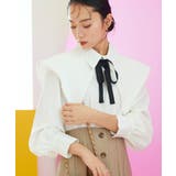 ビッグカラードッキングマーメイドシルエットワンピース | RUIRUE BOUTIQUE | 詳細画像12