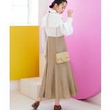 ビッグカラードッキングマーメイドシルエットワンピース | RUIRUE BOUTIQUE | 詳細画像13