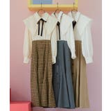 ビッグカラードッキングマーメイドシルエットワンピース | RUIRUE BOUTIQUE | 詳細画像15