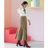 ビッグカラードッキングマーメイドシルエットワンピース | RUIRUE BOUTIQUE | 詳細画像2