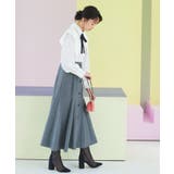 ビッグカラードッキングマーメイドシルエットワンピース | RUIRUE BOUTIQUE | 詳細画像8