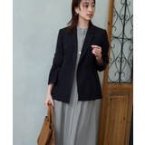 ウエストタック・バンドカラーロングワンピース | RUIRUE BOUTIQUE | 詳細画像11
