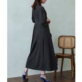 ウエストタック・バンドカラーロングワンピース | RUIRUE BOUTIQUE | 詳細画像18