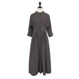 ウエストタック・バンドカラーロングワンピース | RUIRUE BOUTIQUE | 詳細画像20