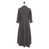 ウエストタック・バンドカラーロングワンピース | RUIRUE BOUTIQUE | 詳細画像21