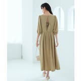バックベルト・ウエストタック ロングワンピース | RUIRUE BOUTIQUE | 詳細画像6