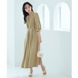 バックベルト・ウエストタック ロングワンピース | RUIRUE BOUTIQUE | 詳細画像7