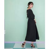 バックベルト・ウエストタック ロングワンピース | RUIRUE BOUTIQUE | 詳細画像8