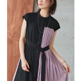 プリーツパネル・フレンチスリーブ ロングワンピース | RUIRUE BOUTIQUE | 詳細画像21