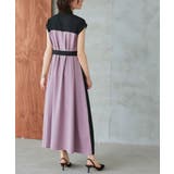 プリーツパネル・フレンチスリーブ ロングワンピース | RUIRUE BOUTIQUE | 詳細画像23