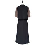 バイカラーシャツプリーツ半袖ワンピース | RUIRUE BOUTIQUE | 詳細画像15