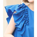 ショルダーフリルAラインリラクシーワンピース | RUIRUE BOUTIQUE | 詳細画像13