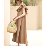 ショルダーフリルAラインリラクシーワンピース | RUIRUE BOUTIQUE | 詳細画像18