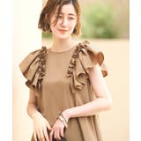 ショルダーフリルAラインリラクシーワンピース | RUIRUE BOUTIQUE | 詳細画像19