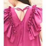 ショルダーフリルAラインリラクシーワンピース | RUIRUE BOUTIQUE | 詳細画像26
