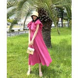 ショルダーフリルAラインリラクシーワンピース | RUIRUE BOUTIQUE | 詳細画像27