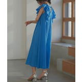 ショルダーフリルAラインリラクシーワンピース | RUIRUE BOUTIQUE | 詳細画像7