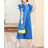 ショルダーフリルAラインリラクシーワンピース | RUIRUE BOUTIQUE | 詳細画像8