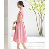 サイドプリーツ・アシンメトリーワンピース(ベルト付き) | RUIRUE BOUTIQUE | 詳細画像7