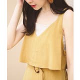 Vネック・フレアジャンパースカート(ベルト付き) | RUIRUE BOUTIQUE | 詳細画像12