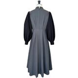 【ストレッチ/2way】袖配色オープンショルダーフレアワンピース | RUIRUE BOUTIQUE | 詳細画像19 