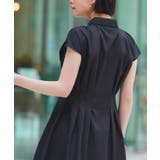 ワンサイドフリルフレンチスリーブシャツワンピース | RUIRUE BOUTIQUE | 詳細画像10
