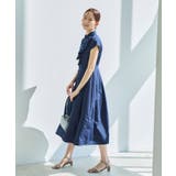 ワンサイドフリルフレンチスリーブシャツワンピース | RUIRUE BOUTIQUE | 詳細画像2