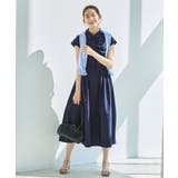 ワンサイドフリルフレンチスリーブシャツワンピース | RUIRUE BOUTIQUE | 詳細画像5